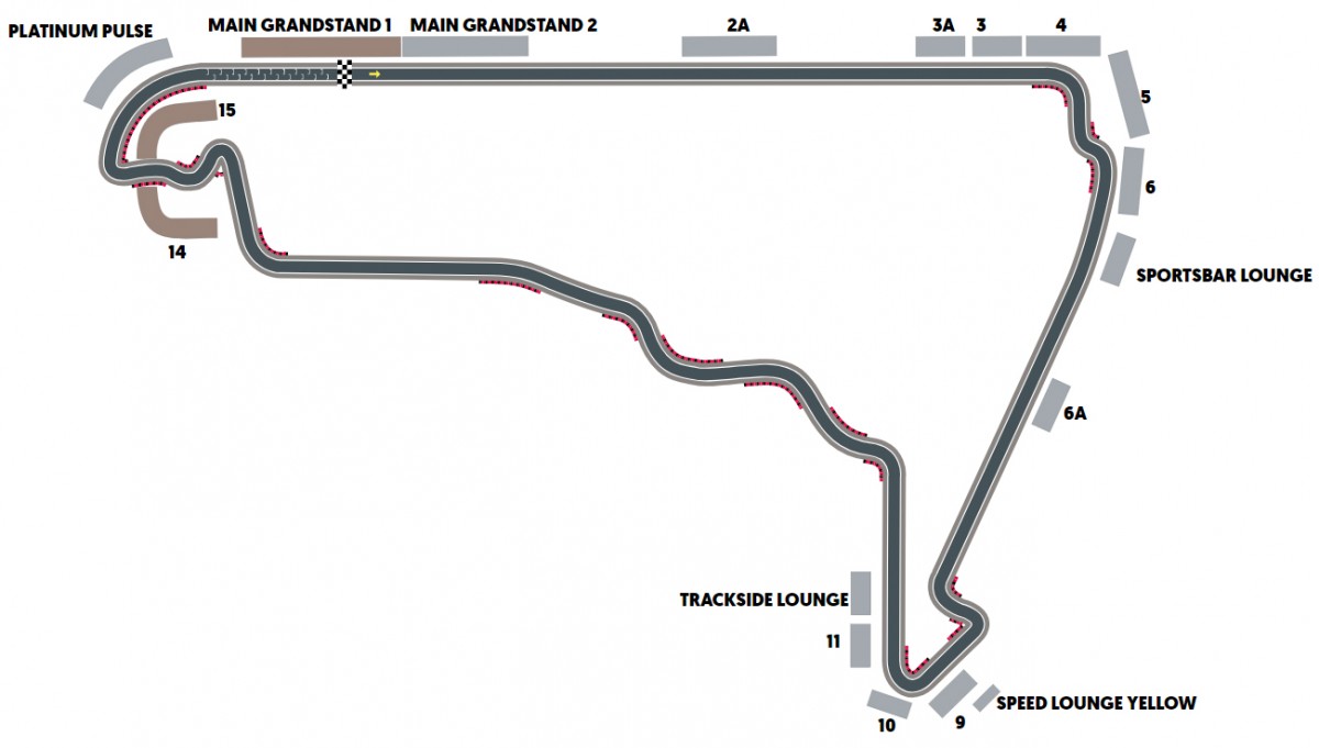 Mexico Grand Prix . - Grandstand N°14 (3 Days)